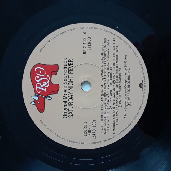 Saturday Night Fever (Double Album) Soundtrack. 1977 - Picture 8 of 10